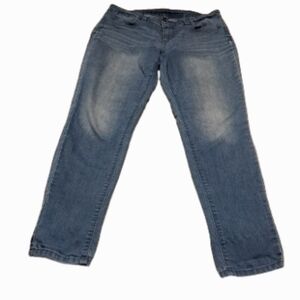 Jennifer Lopez Women's Blue Straight Leg Jeans